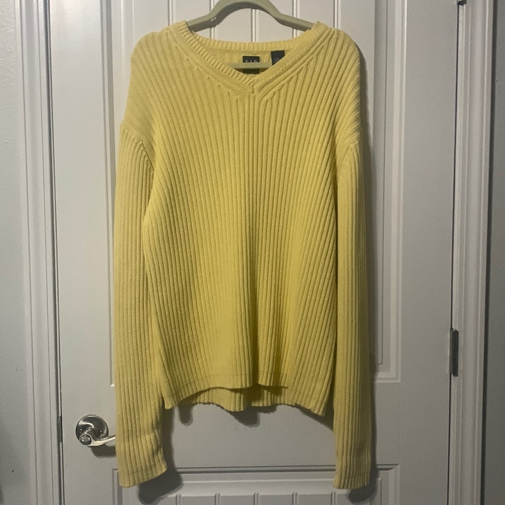Yellow Gap Sweater